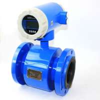 dn25 HCL flow flow meter water totalizer with 4-20 ma electromagnetic flow meter