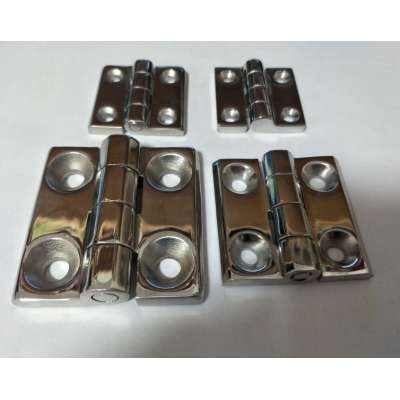 Industrial investment casting butt 40*40 hinge of stainless steel 316 /316L/304 for  heavy duty gate door cabinet application